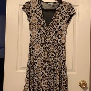 Kimchi Blue Dress, cheetah Print